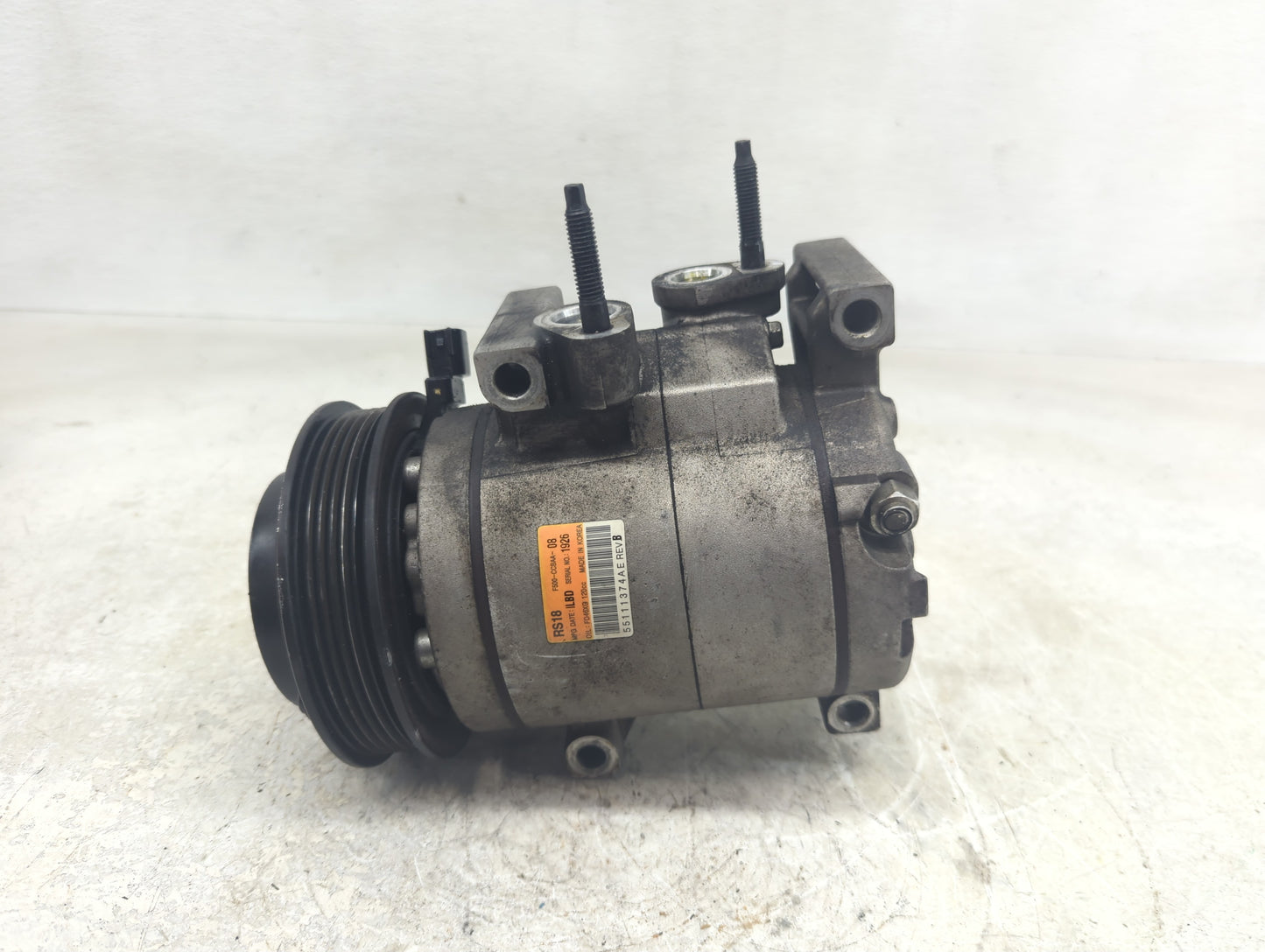 2014-2018 Jeep Wrangler Air Conditioning A/c Ac Compressor Oem - Oemusedautoparts1.com