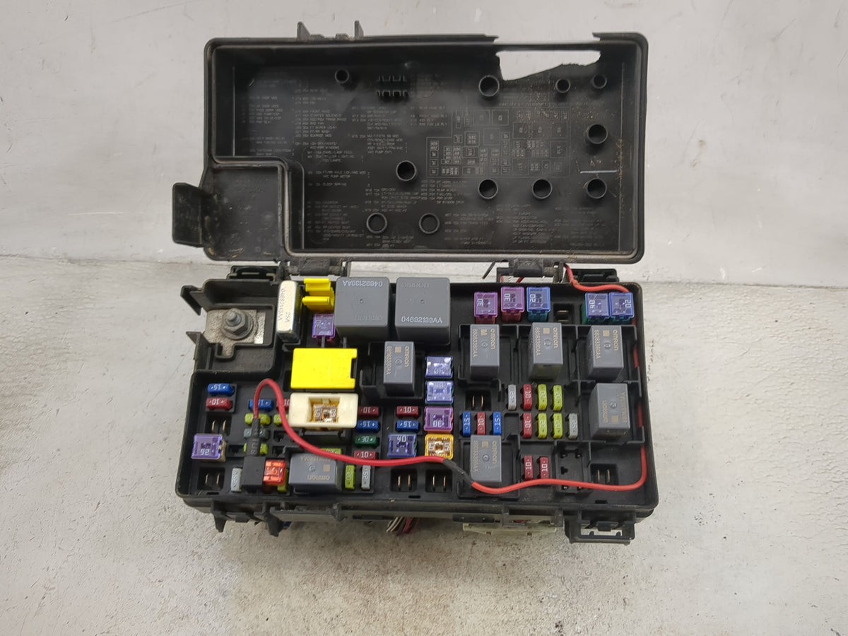 2017 Jeep Wrangler Fusebox Fuse Box Relay Module Tipm - Oemusedautoparts1.com
