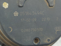 2012-2018 Jeep Wrangler Throttle Body P/N:0 280 750 570 05184349AC Fits OEM Used Auto Parts - Oemusedautoparts1.com