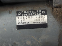 2012-2022 Jeep Wrangler Car Starter Motor Solenoid OEM P/N:428000-9300 56029852AA Fits OEM Used Auto Parts - Oemusedautopart