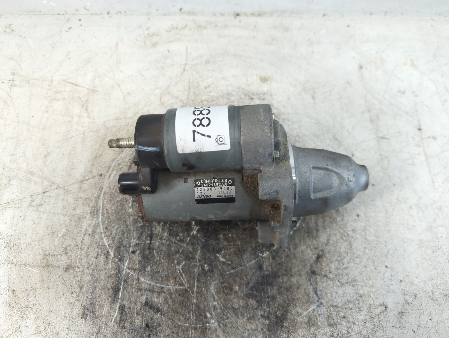 2012-2022 Jeep Wrangler Car Starter Motor Solenoid OEM P/N:428000-9300 56029852AA Fits OEM Used Auto Parts - Oemusedautopart