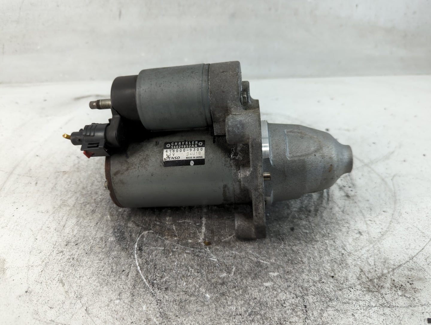 2012-2022 Jeep Wrangler Car Starter Motor Solenoid OEM P/N:428000-9300 56029852AA Fits OEM Used Auto Parts - Oemusedautopart