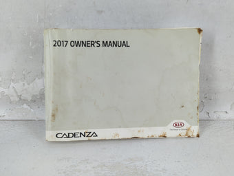 compare product 2017 Kia Cadenza Owners Manual Book Guide P/N:HF6O-EU71E OEM Used Auto Parts