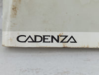 2017 Kia Cadenza Owners Manual Book Guide P/N:HF6O-EU71E OEM Used Auto Parts - Oemusedautoparts1.com