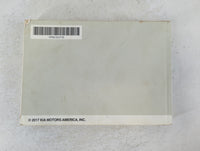 2017 Kia Cadenza Owners Manual Book Guide P/N:HF6O-EU71E OEM Used Auto Parts - Oemusedautoparts1.com