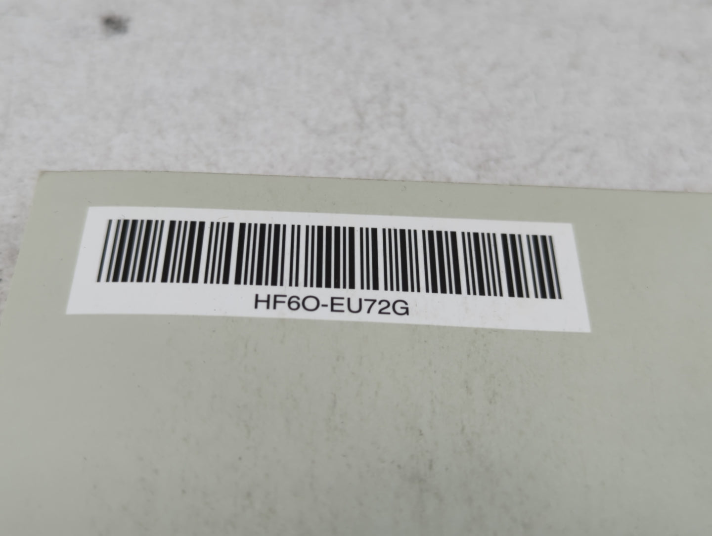2017 Kia Cadenza Owners Manual Book Guide P/N:HF6O-EU72G OEM Used Auto Parts - Oemusedautoparts1.com