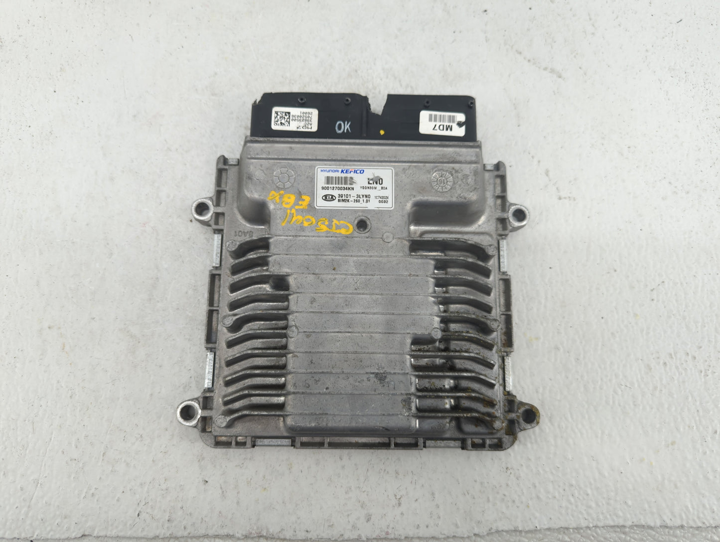 2017-2019 Kia Cadenza PCM Engine Control Computer ECU ECM PCU OEM P/N:39101-3LYN0 Fits Fits 2017 2018 2019 OEM Used Auto Par