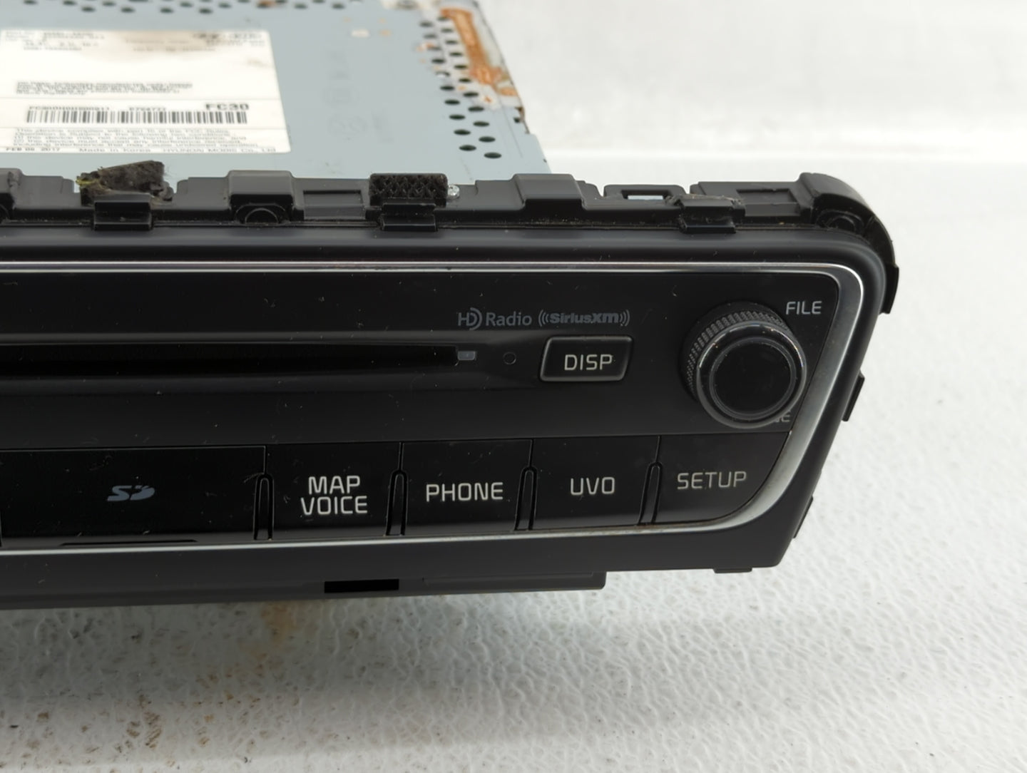 2017-2018 Kia Cadenza Am Fm Cd Player Radio Receiver - Oemusedautoparts1.com