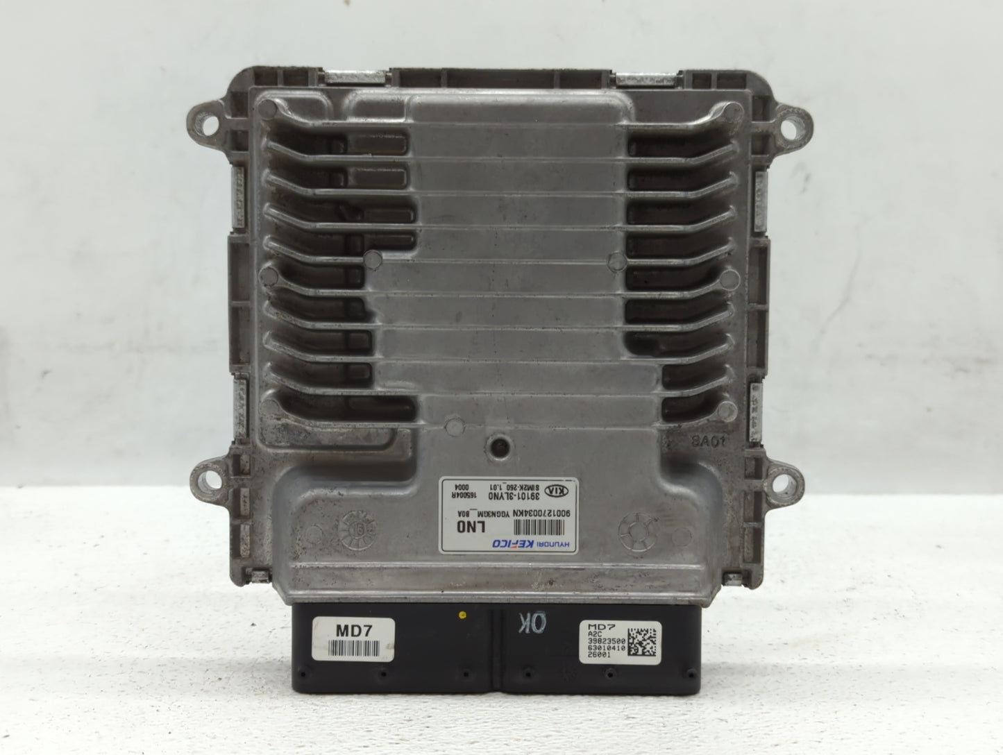 2017-2019 Kia Cadenza PCM Engine Control Computer ECU ECM PCU OEM P/N:39101-3LYN0 Fits Fits 2017 2018 2019 OEM Used Auto Par