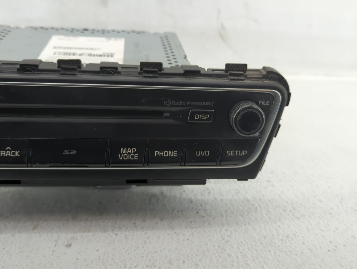 2017-2018 Kia Cadenza Am Fm Cd Player Radio Receiver 549048 - Oemusedautoparts1.com
