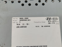 2017-2018 Kia Cadenza Am Fm Cd Player Radio Receiver - Oemusedautoparts1.com