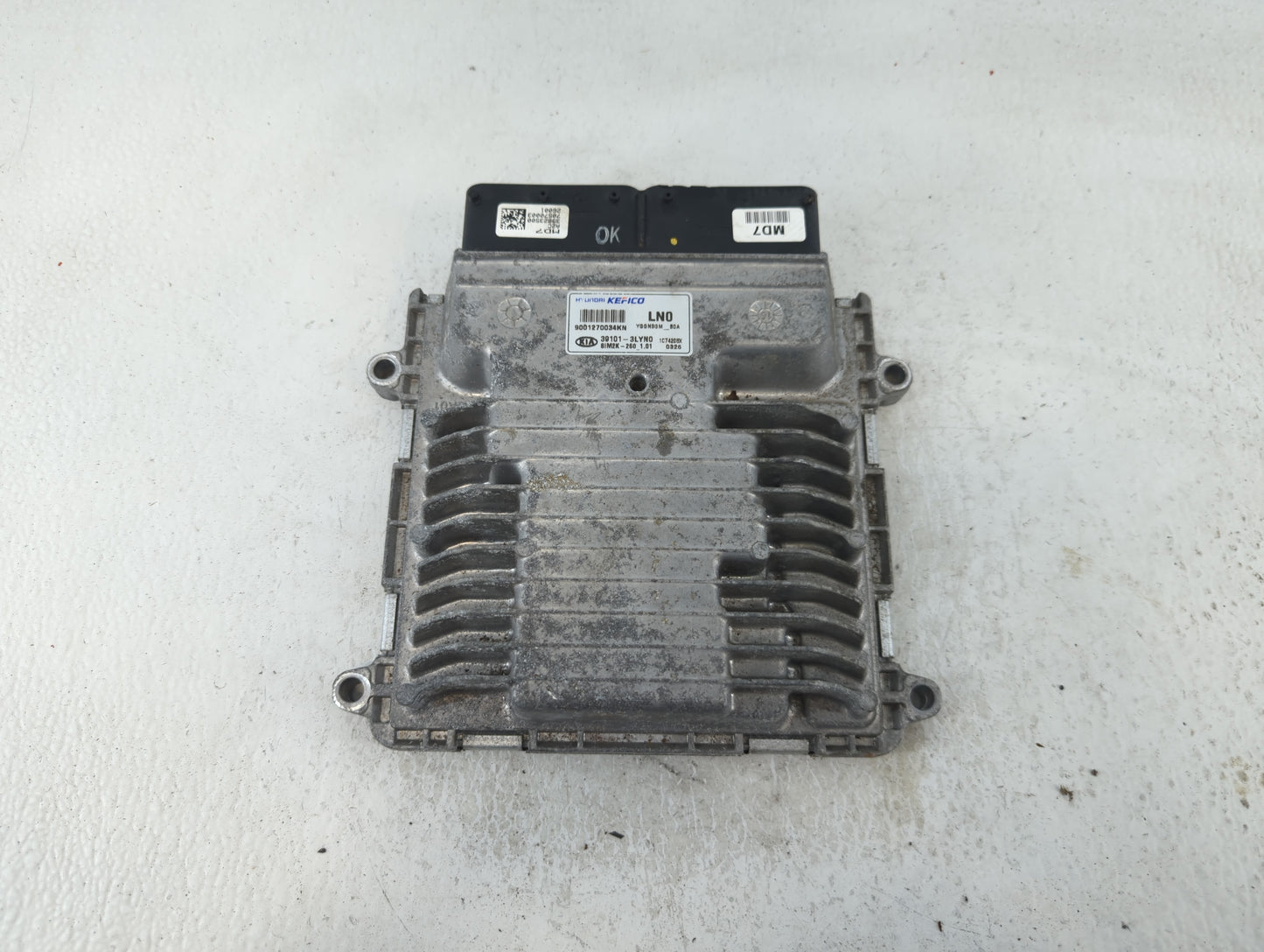 2017-2019 Kia Cadenza PCM Engine Control Computer ECU ECM PCU OEM P/N:39101-3LYN0 Fits Fits 2017 2018 2019 OEM Used Auto Par