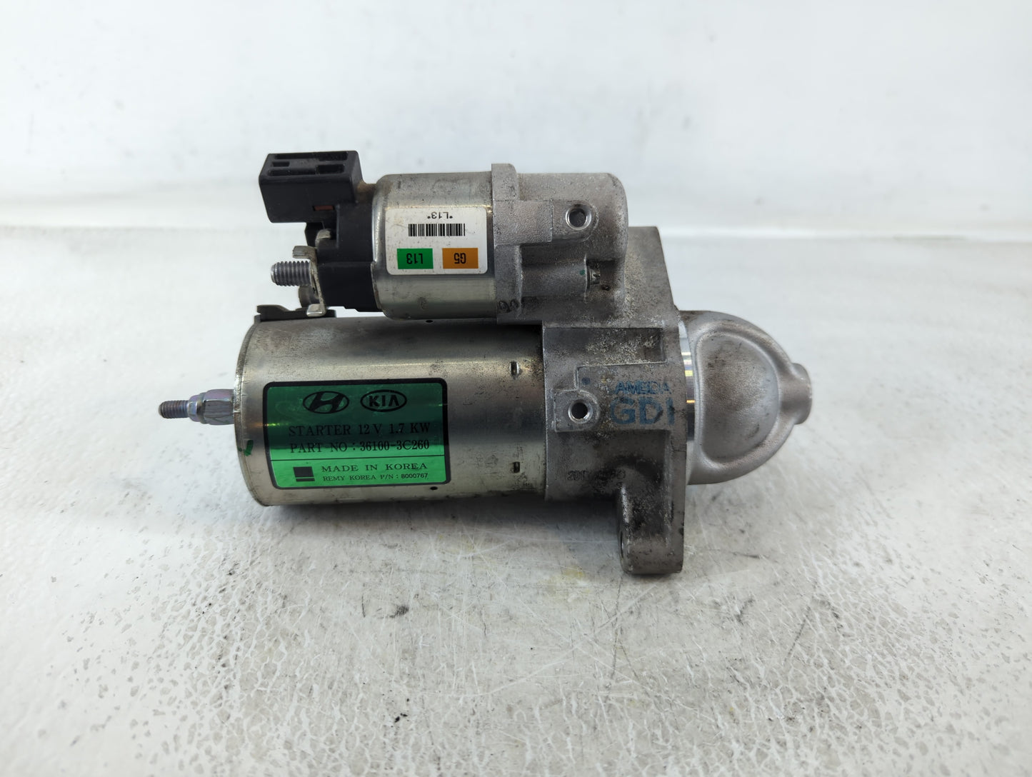 2015-2020 Kia Cadenza Car Starter Motor Solenoid OEM P/N:36100-3C260 Fits Fits 2015 2016 2017 2018 2019 2020 OEM Used Auto P