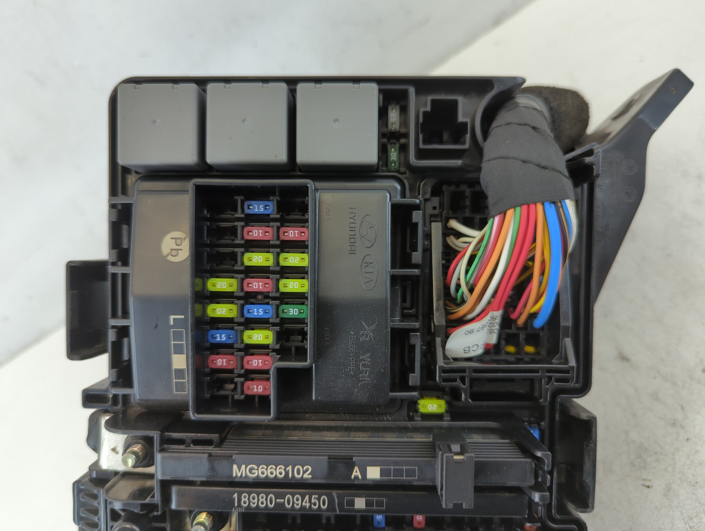 2017-2019 Kia Cadenza Fusebox Fuse Box Panel Relay Module P/N:91223-F6631 Fits Fits 2017 2018 2019 OEM Used Auto Parts - Oem