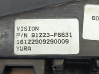 2017-2019 Kia Cadenza Fusebox Fuse Box Panel Relay Module P/N:91223-F6631 Fits Fits 2017 2018 2019 OEM Used Auto Parts - Oem