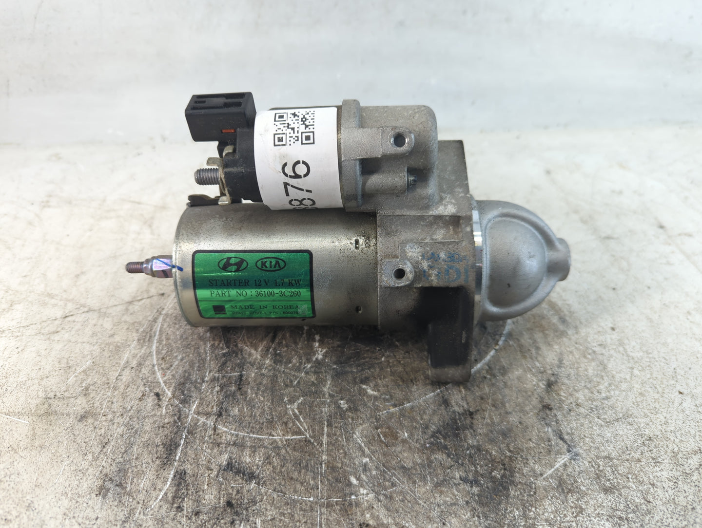2015-2020 Kia Cadenza Car Starter Motor Solenoid OEM P/N:36100-3C260 Fits Fits 2015 2016 2017 2018 2019 2020 OEM Used Auto P