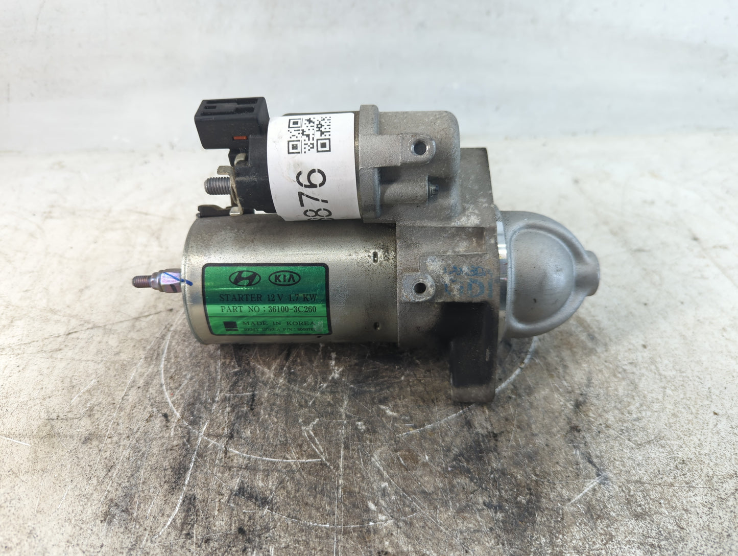2015-2020 Kia Cadenza Car Starter Motor Solenoid OEM P/N:36100-3C260 Fits Fits 2015 2016 2017 2018 2019 2020 OEM Used Auto P