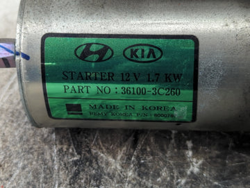 2015-2020 Kia Cadenza Car Starter Motor Solenoid OEM P/N:36100-3C260 Fits Fits 2015 2016 2017 2018 2019 2020 OEM Used Auto Parts