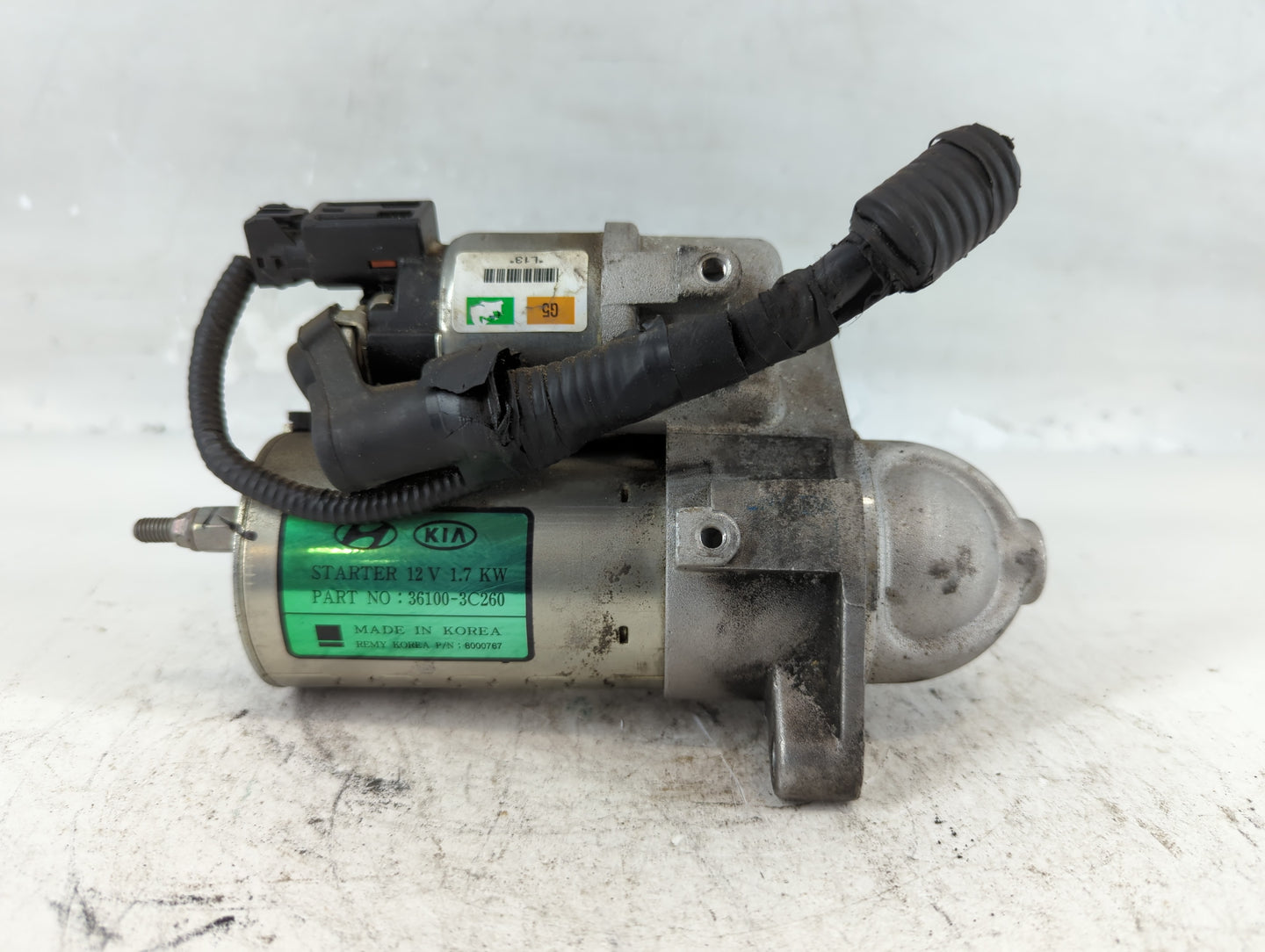 2017 Kia Cadenza Car Starter Motor Solenoid OEM P/N:36100-3C260 Fits OEM Used Auto Parts - Oemusedautoparts1.com