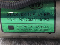2015-2020 Kia Cadenza Car Starter Motor Solenoid OEM P/N:36100-3C260 Fits Fits 2015 2016 2017 2018 2019 2020 OEM Used Auto P