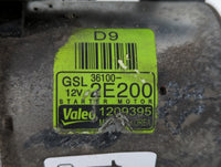 2016-2022 Kia Forte Car Starter Motor Solenoid OEM P/N:1209395 36100-2E200 Fits Fits 2013 2014 2016 2017 2018 2019 2020 2021