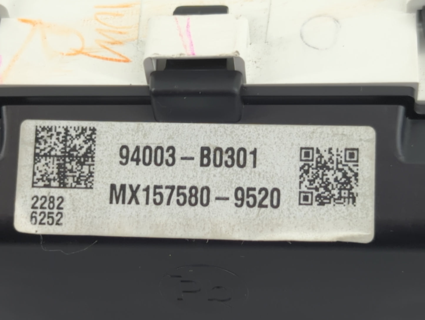 2017-2018 Kia Forte Instrument Cluster Speedometer Gauges P/N:94003-b0301 Fits Fits 2017 2018 OEM Used Auto Parts - Oemuseda