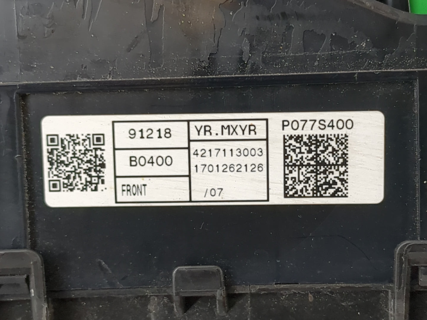 2017-2018 Kia Forte Fusebox Fuse Box Panel Relay Module P/N:91218 B0400 Fits Fits 2017 2018 OEM Used Auto Parts - Oemusedaut