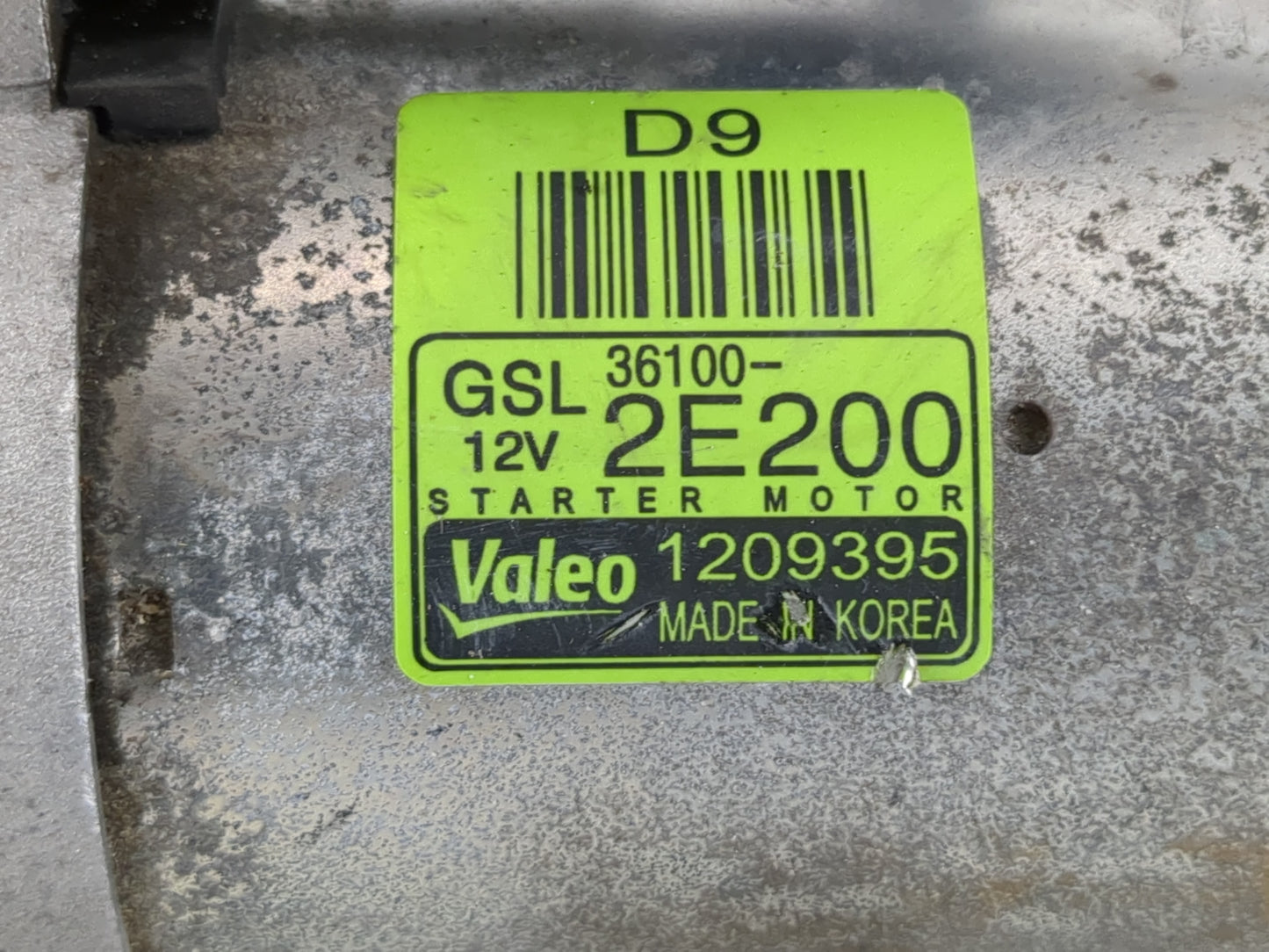 2016-2022 Kia Forte Car Starter Motor Solenoid OEM P/N:36100-2E200 Fits Fits 2013 2014 2016 2017 2018 2019 2020 2021 2022 OE
