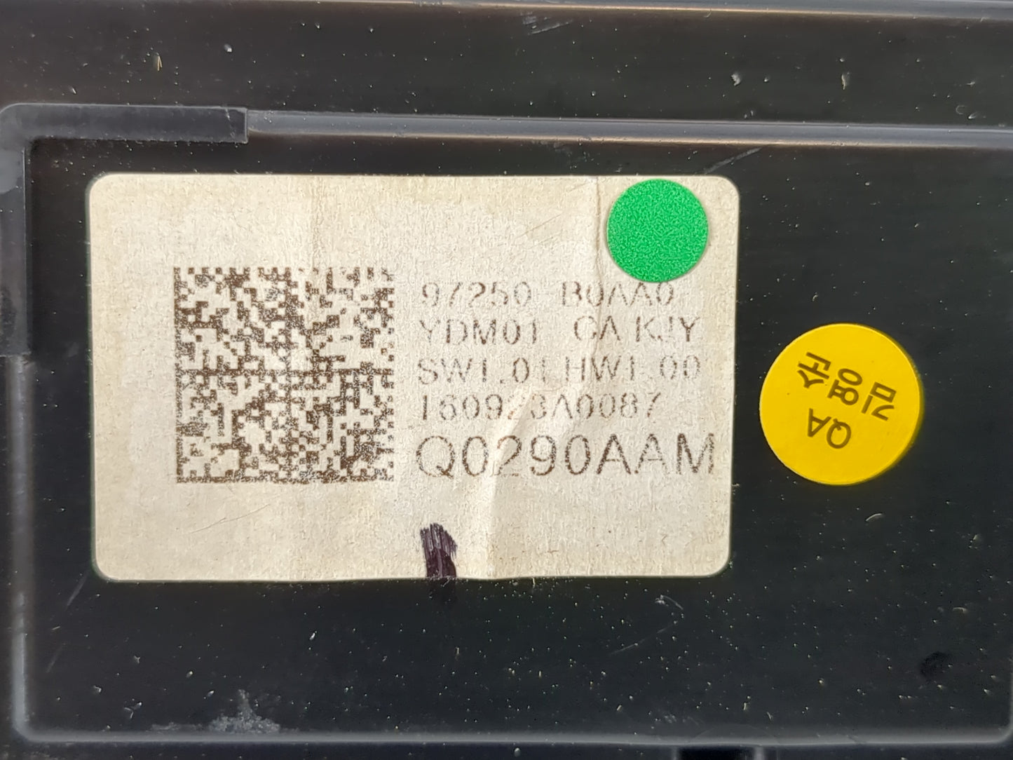 2017-2018 Kia Forte Climate Control Module Temperature AC/Heater Replacement P/N:97250-B0AA0 Fits Fits 2017 2018 OEM Used Au