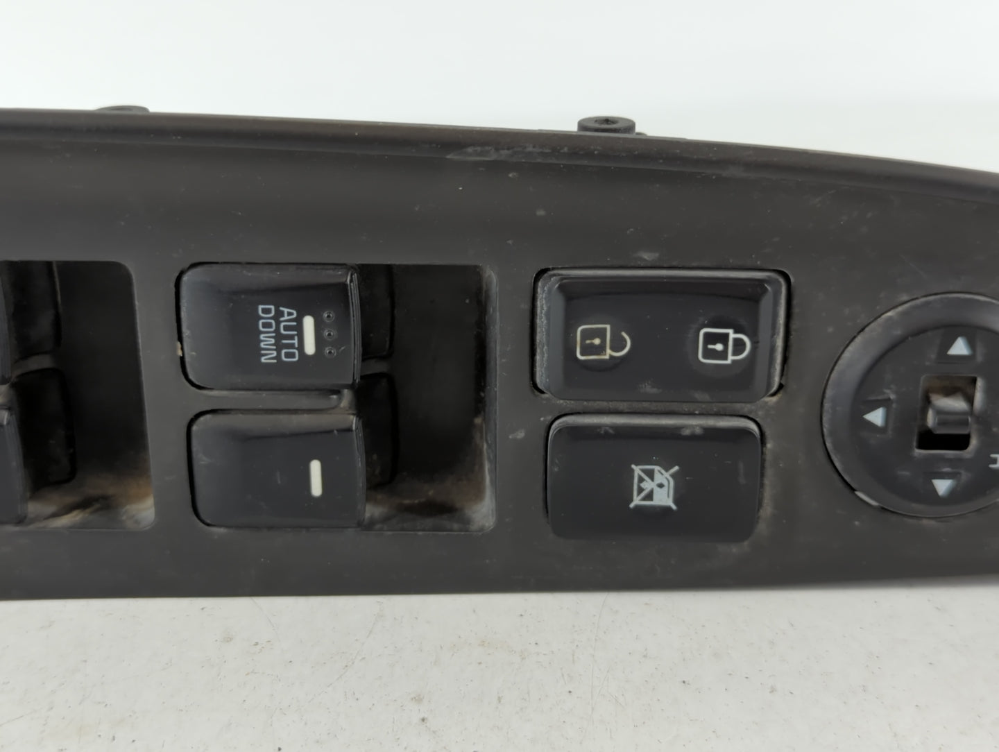 2017 Kia Forte Master Power Window Switch Replacement Driver Side Left P/N:93520-A7100 Fits OEM Used Auto Parts - Oemusedaut