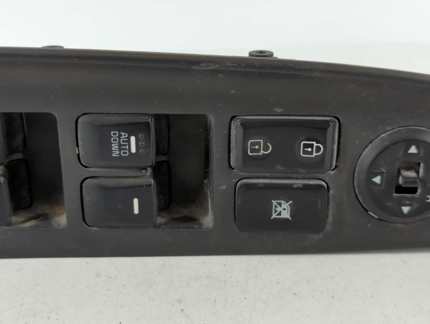 2017 Kia Forte Master Power Window Switch Replacement Driver Side Left P/N:93520-A7100 Fits OEM Used Auto Parts - Oemusedaut