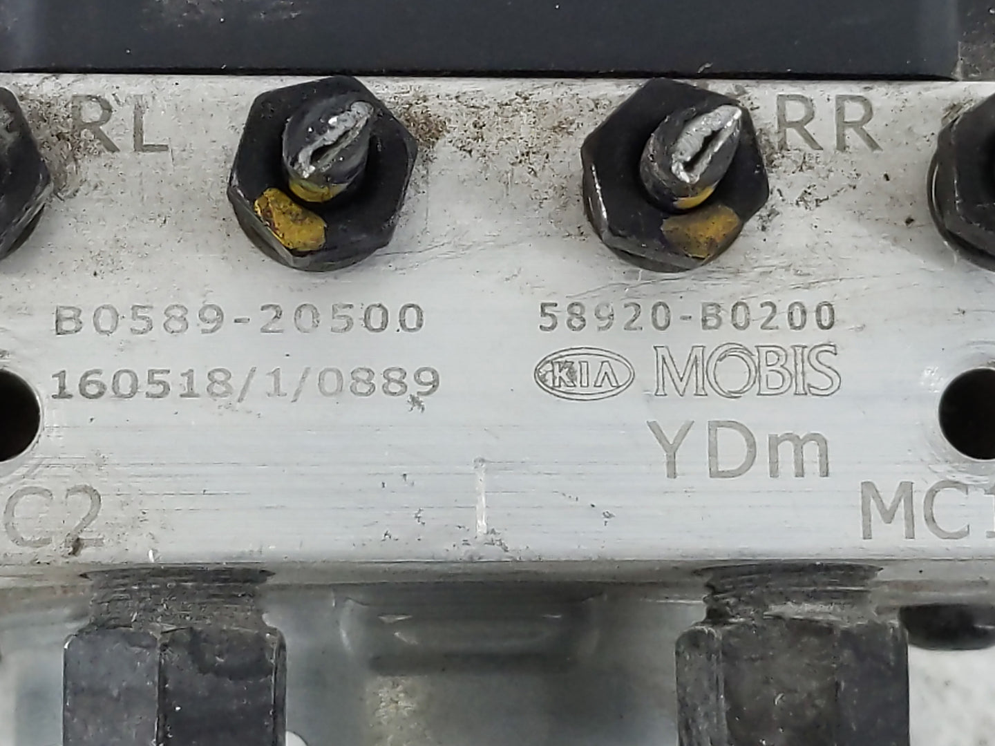 2017-2018 Kia Forte ABS Pump Control Module Replacement P/N:58920-B0200 Fits Fits 2017 2018 OEM Used Auto Parts - Oemusedaut