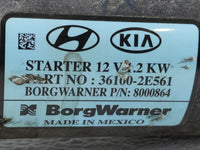 2014-2022 Kia Forte Car Starter Motor Solenoid OEM P/N:36100-2E561 Fits OEM Used Auto Parts - Oemusedautoparts1.com