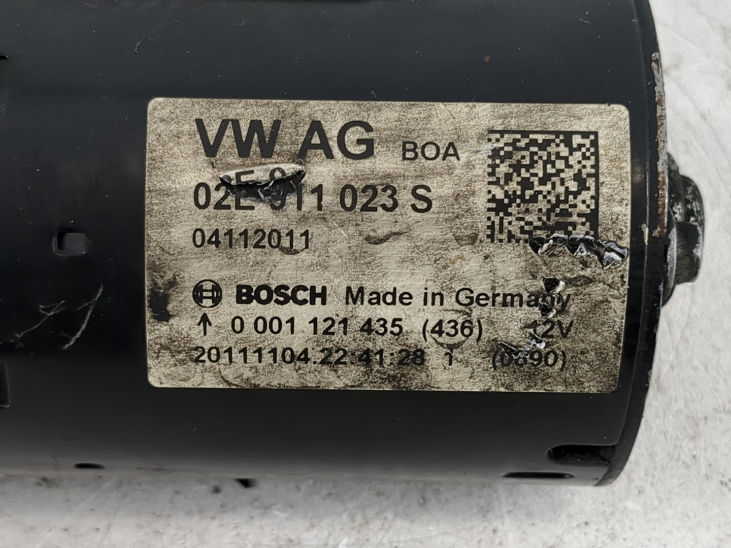2016-2022 Kia Forte Car Starter Motor Solenoid OEM P/N:04112011 02E 811 023 S Fits OEM Used Auto Parts - Oemusedautoparts1.c