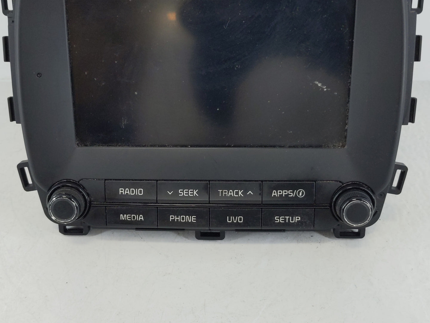 2017-2018 Kia Forte Radio AM FM Cd Player Receiver Replacement P/N:96160-B0010WK Fits Fits 2017 2018 OEM Used Auto Parts - O