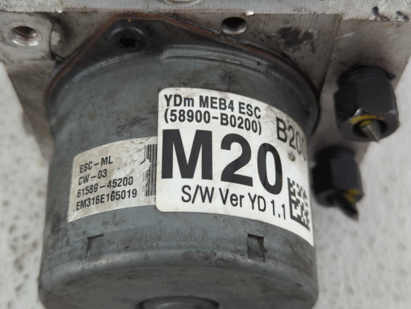 2017-2018 Kia Forte ABS Pump Control Module Replacement P/N:58900-B0200 Fits Fits 2017 2018 OEM Used Auto Parts - Oemusedaut