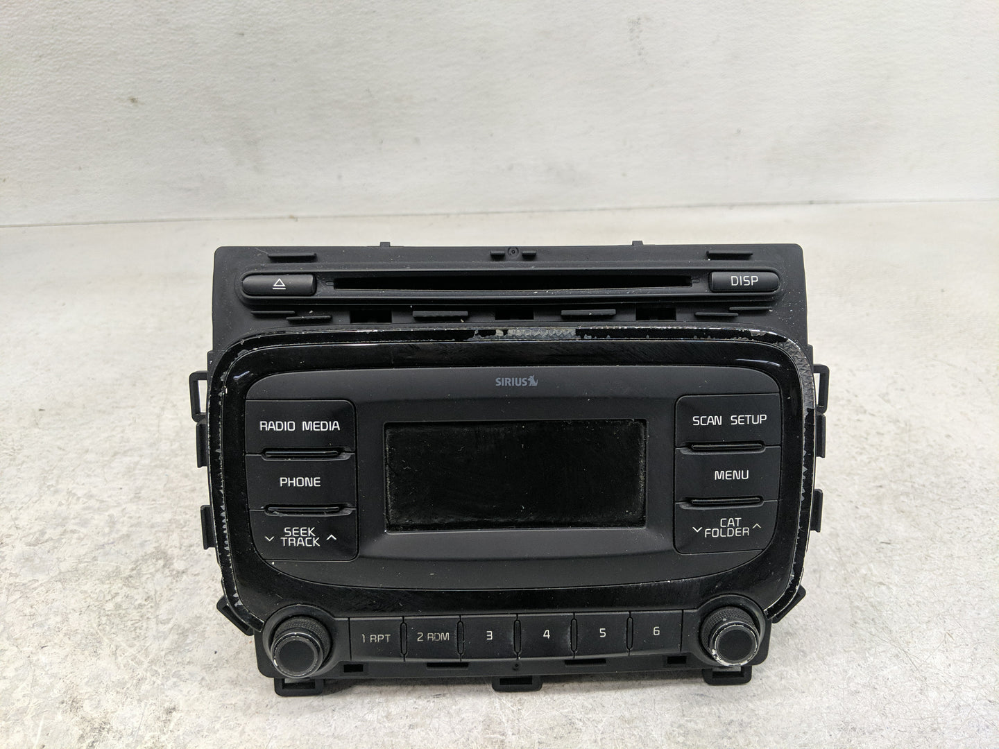 2017-2018 Kia Forte Radio AM FM Cd Player Receiver Replacement P/N:96170-B0010WK Fits Fits 2017 2018 OEM Used Auto Parts - O