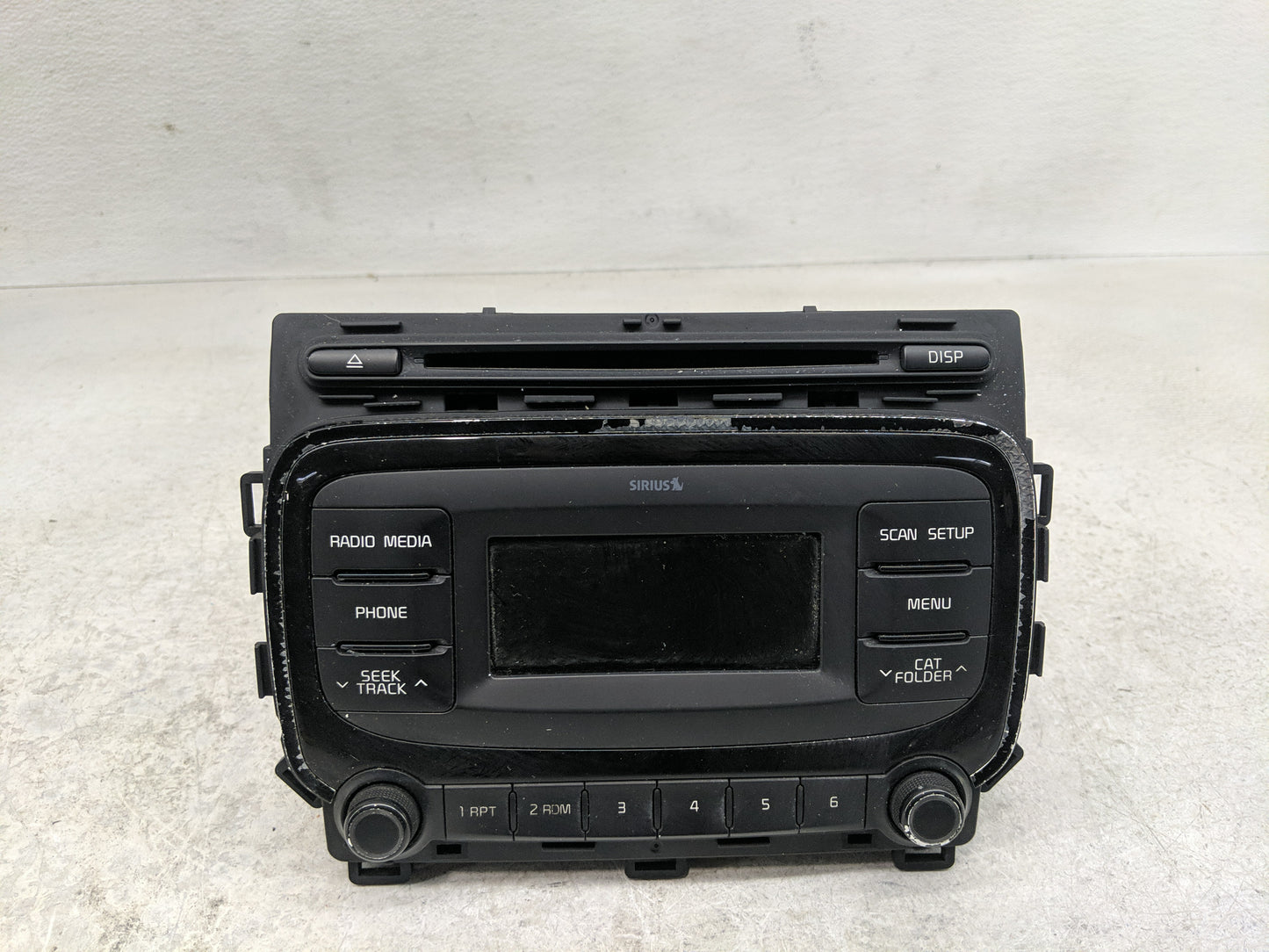 2017-2018 Kia Forte Radio AM FM Cd Player Receiver Replacement P/N:96170-B0010WK Fits Fits 2017 2018 OEM Used Auto Parts - O