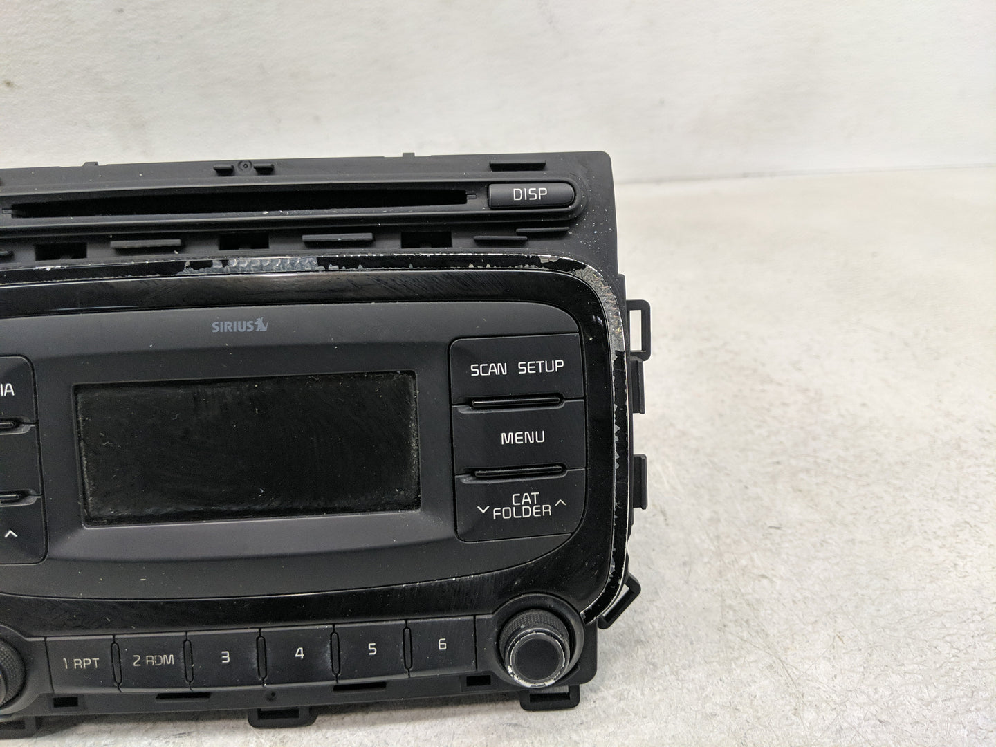 2017-2018 Kia Forte Radio AM FM Cd Player Receiver Replacement P/N:96170-B0010WK Fits Fits 2017 2018 OEM Used Auto Parts - O