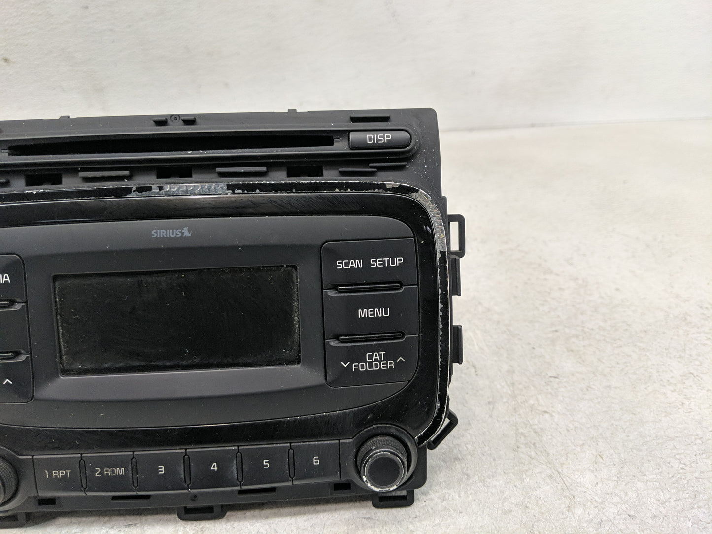 2017-2018 Kia Forte Radio AM FM Cd Player Receiver Replacement P/N:96170-B0010WK Fits Fits 2017 2018 OEM Used Auto Parts - O