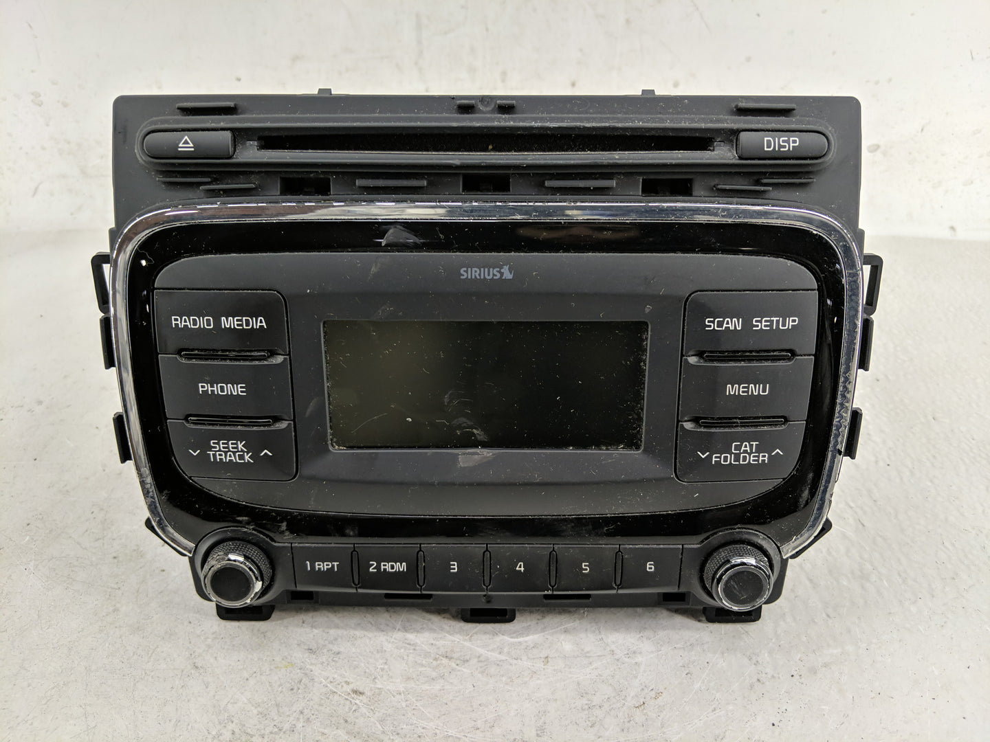 2017-2018 Kia Forte Radio AM FM Cd Player Receiver Replacement P/N:96170-B0110WK Fits Fits 2017 2018 OEM Used Auto Parts - O