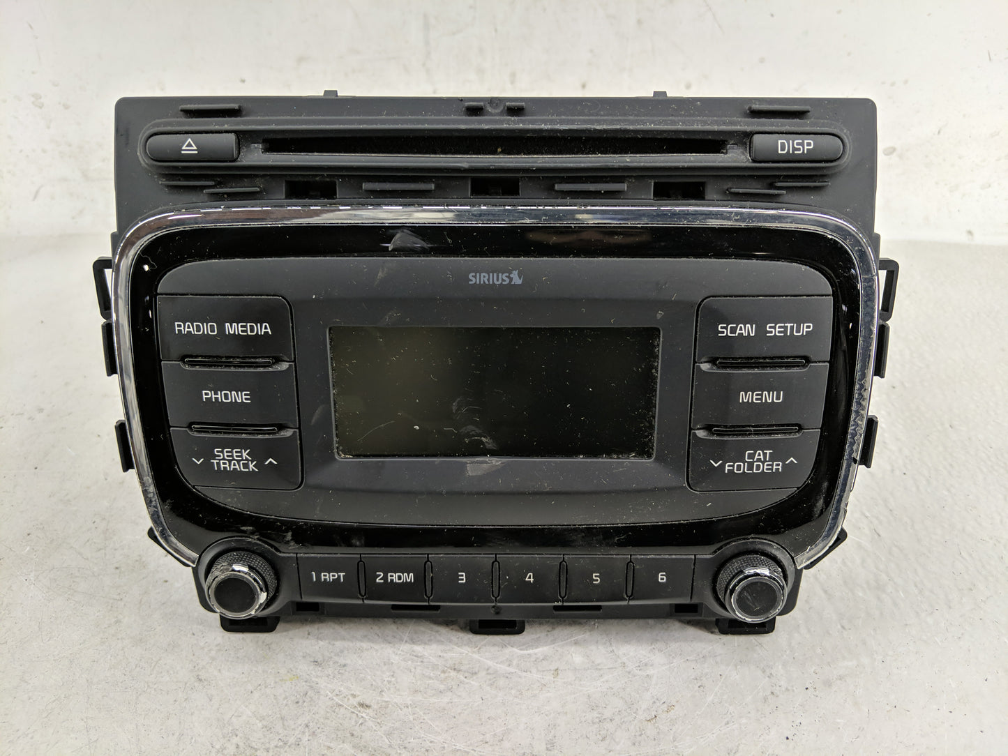 2017-2018 Kia Forte Radio AM FM Cd Player Receiver Replacement P/N:96170-B0110WK Fits Fits 2017 2018 OEM Used Auto Parts - O