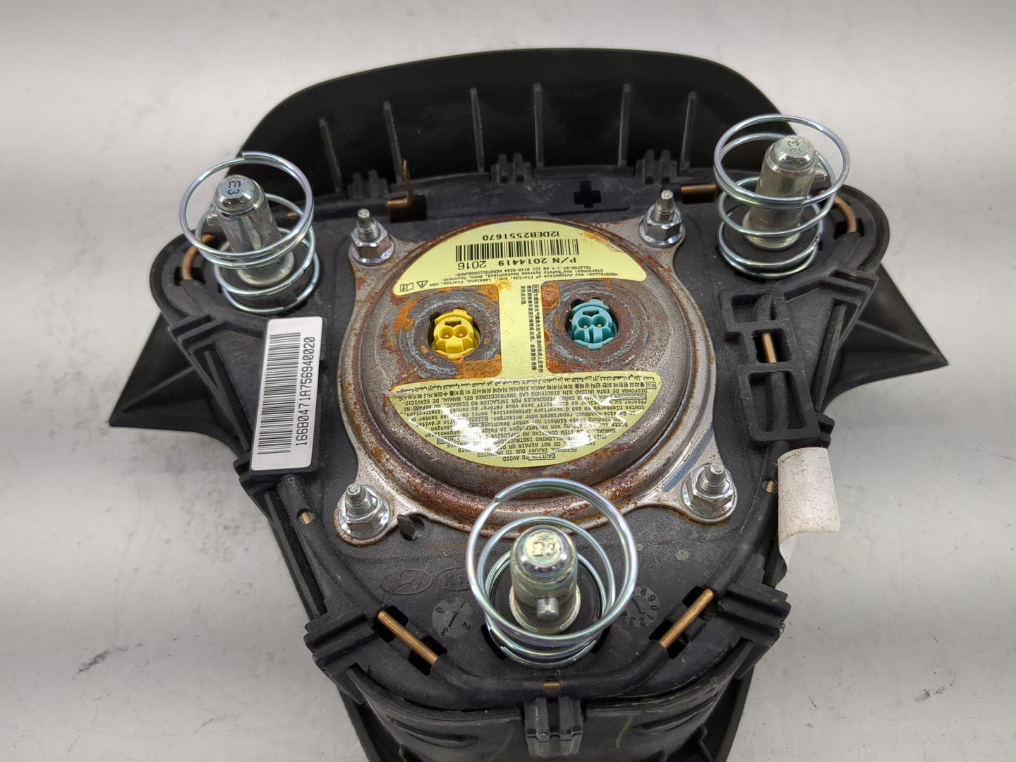2017-2018 Kia Forte Air Bag Driver Left Steering Wheel Mounted P/N:56900B0800WK Fits Fits 2017 2018 OEM Used Auto Parts - Oe
