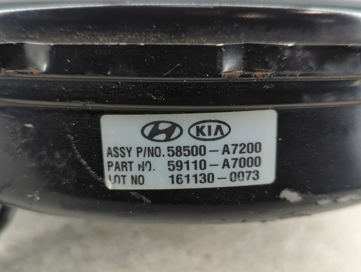 2014-2018 Kia Forte Power Brake Booster Oem 1382181 - Oemusedautoparts1.com