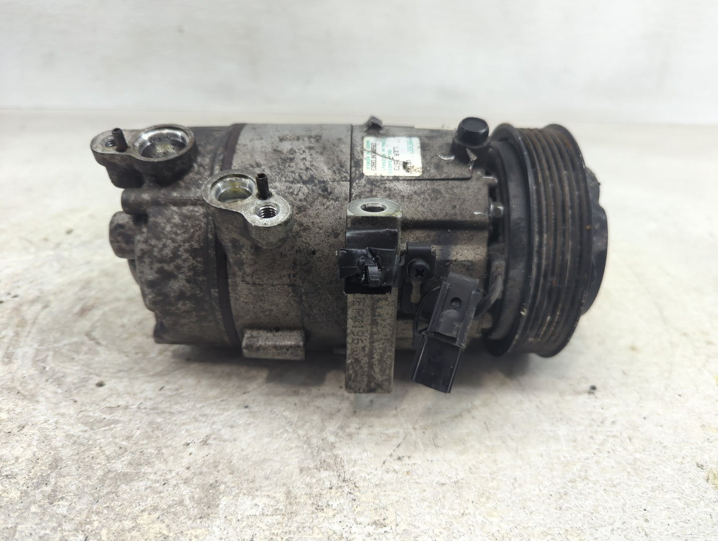 2014-2018 Kia Forte Air Conditioning A/c Ac Compressor Oem - Oemusedautoparts1.com