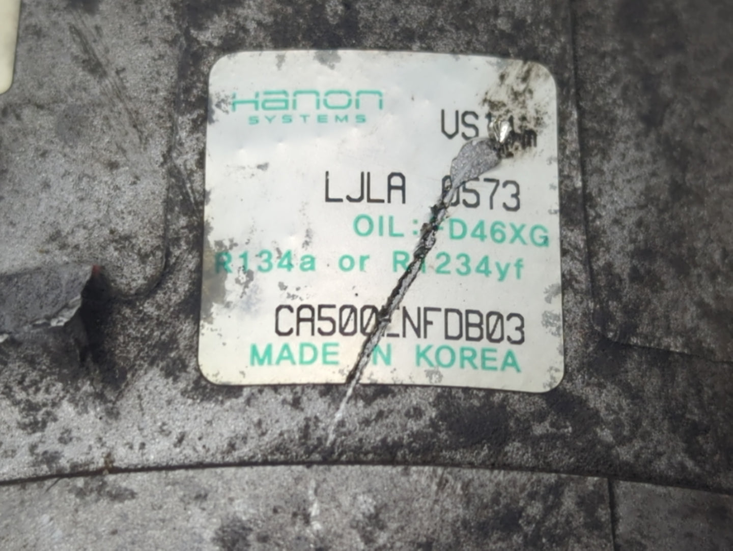 2014-2018 Kia Forte Air Conditioning A/c Ac Compressor Oem - Oemusedautoparts1.com