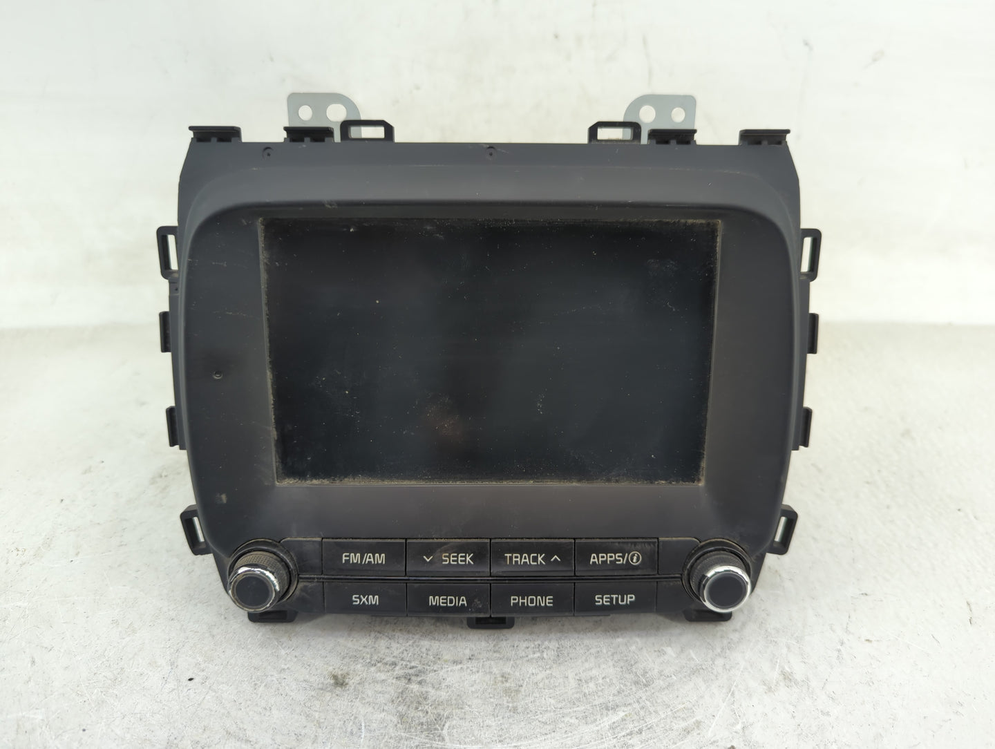 2017-2018 Kia Forte Radio AM FM Cd Player Receiver Replacement P/N:96160-B0000WK Fits Fits 2017 2018 OEM Used Auto Parts - O