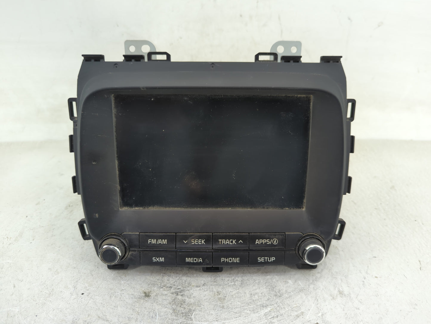 2017-2018 Kia Forte Radio AM FM Cd Player Receiver Replacement P/N:96160-B0000WK Fits Fits 2017 2018 OEM Used Auto Parts - O