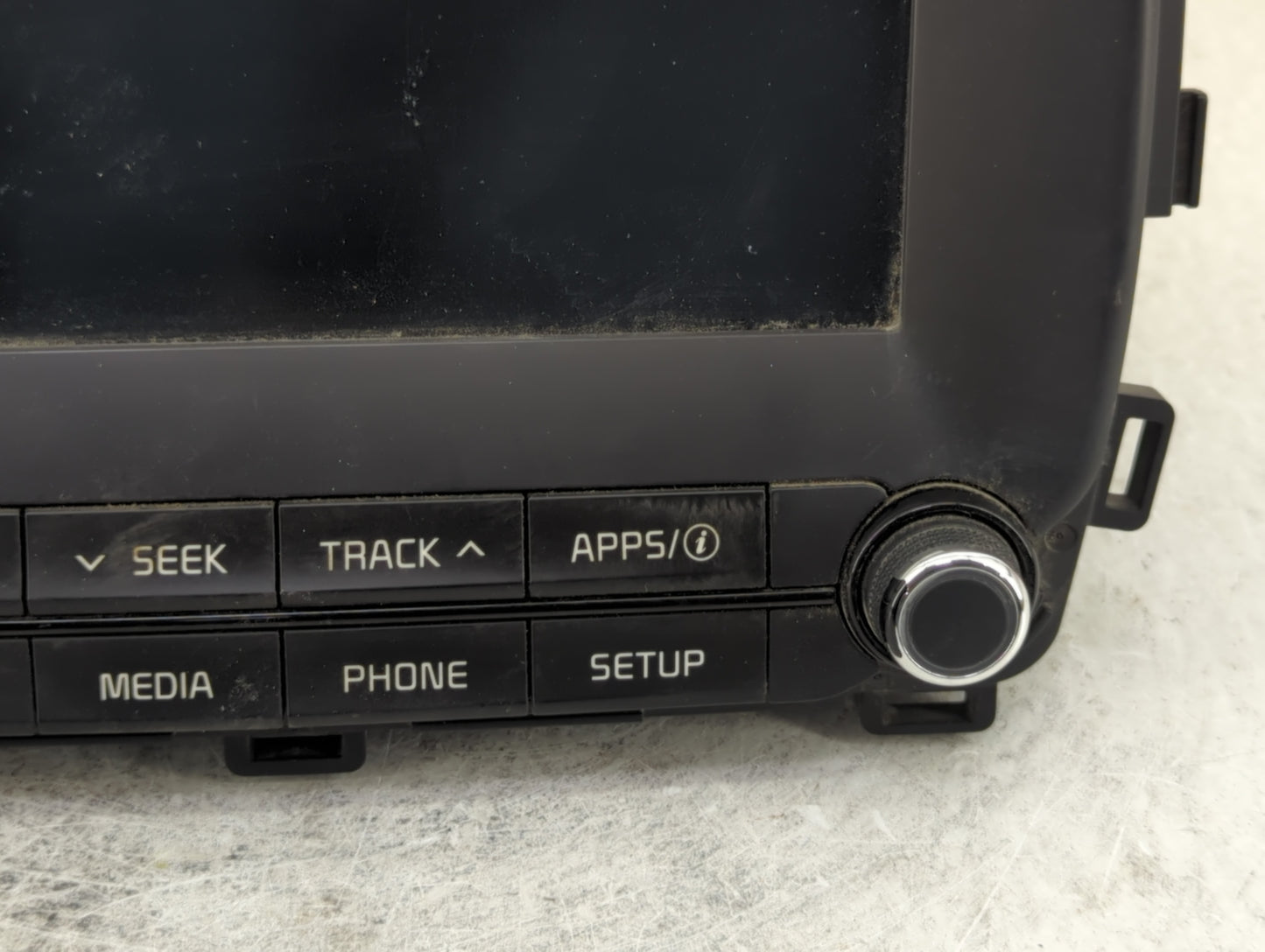 2017-2018 Kia Forte Radio AM FM Cd Player Receiver Replacement P/N:96160-B0000WK Fits Fits 2017 2018 OEM Used Auto Parts - O