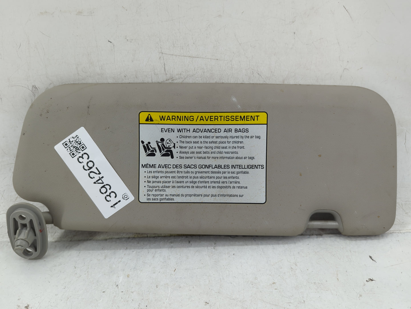 2017-2018 Kia Forte Sun Visor Shade Replacement Driver Left Mirror Fits Fits 2017 2018 OEM Used Auto Parts - Oemusedautopart